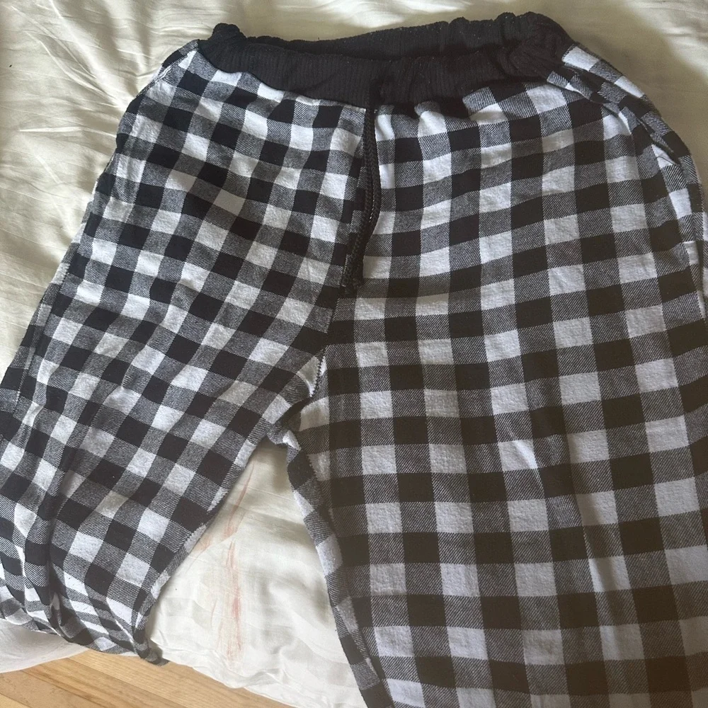 Juniors Girls Buffalo Check Joggers size 14